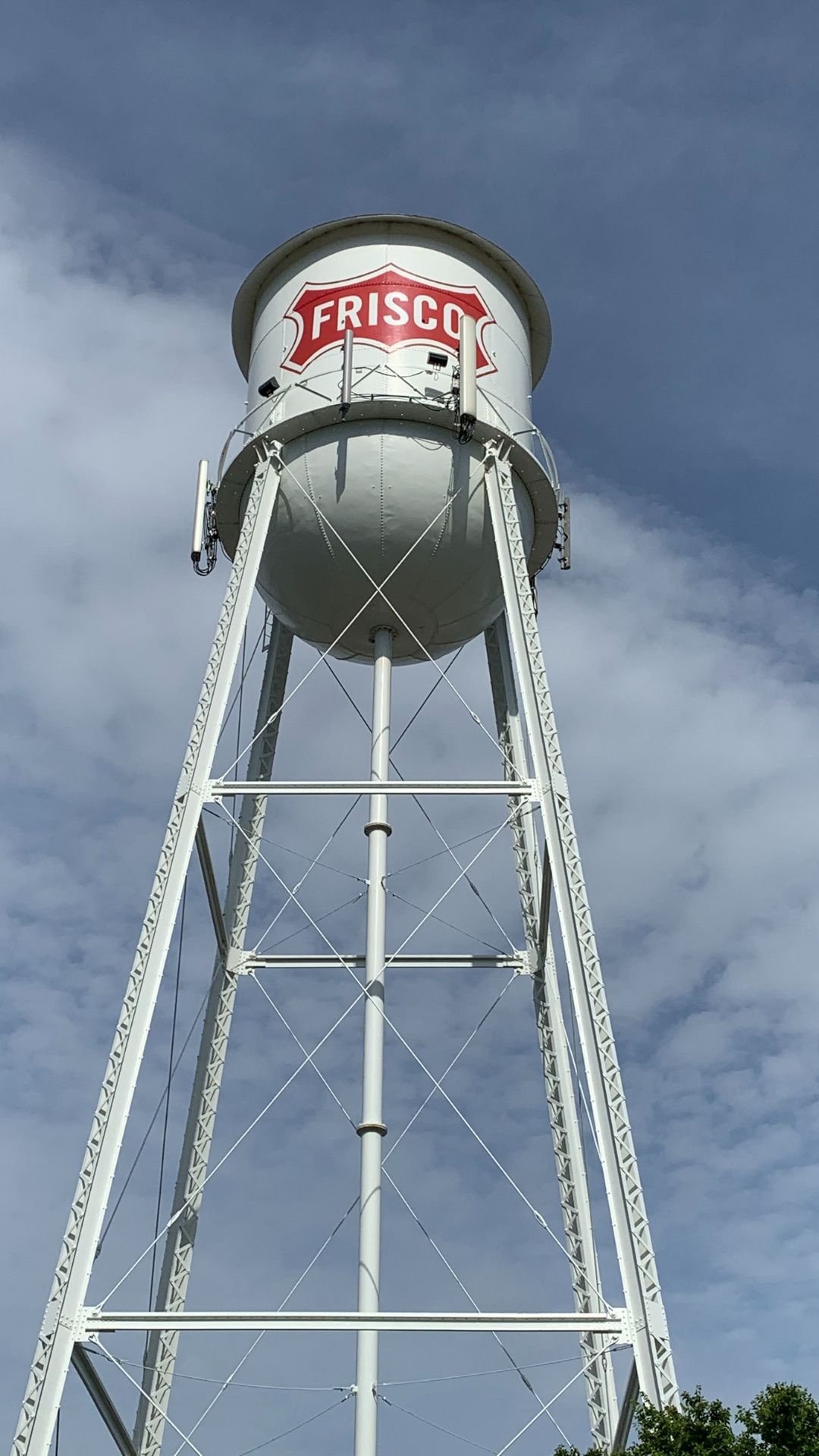 Iconic Frisco water tower