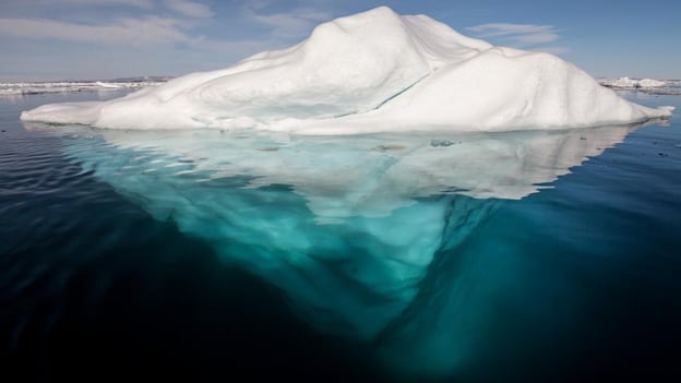 Azure Cloud Managed Services - iceberg water line