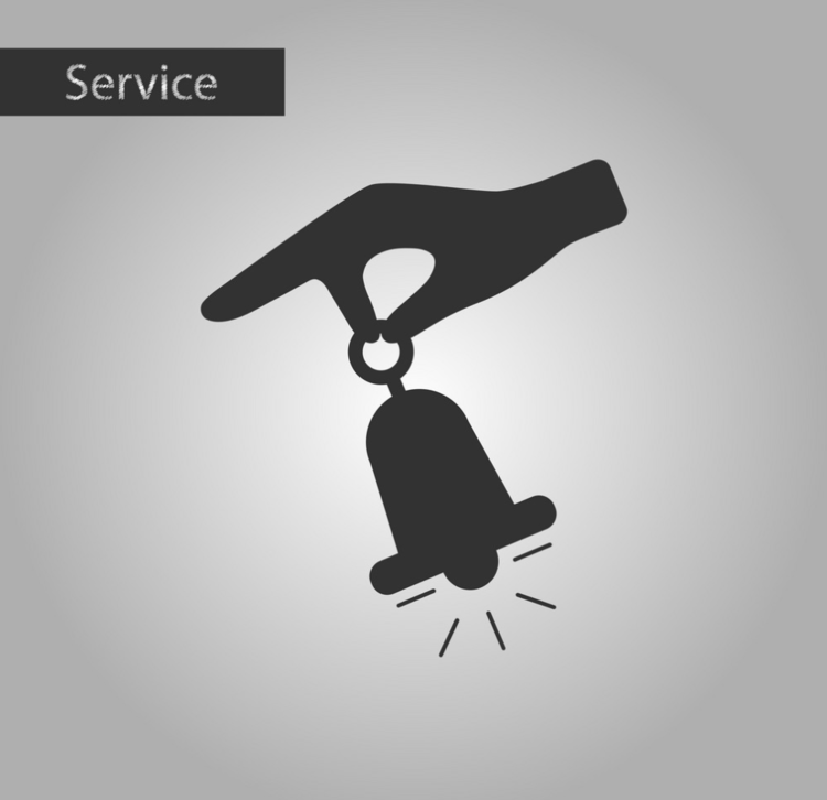 Hand bell clip art